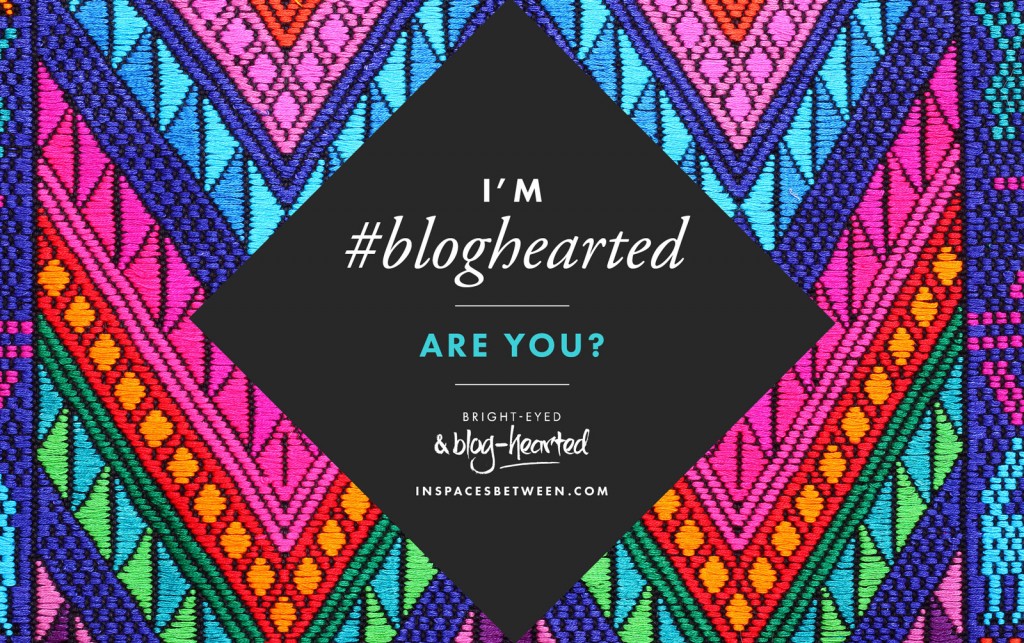 In these interviews we're talking about the most amazing things that have happened since they started blogging, their best advice on what to do when you're letting fear hold yourself back from starting a blog - or pursuing any other dream and what being in the #Bloghearted community FEELS like... http://oneinfinitelife.com/bright-eyed-and-blog-hearted-interview/