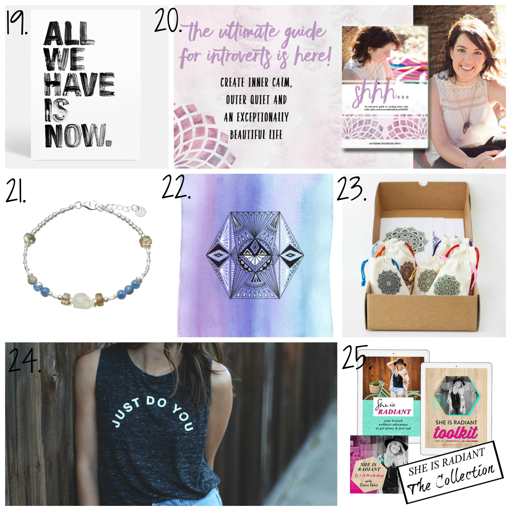 FEEL GOOD CHRISTMAS GIFT GUIDE. With 46 ideas for feel-good, empowering and unique gifts for the awesome humans in your life http://oneinfinitelife.com/christmas-gift-guide/