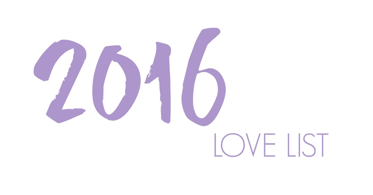 2016 Love List: A collection of my favourite things from this year. From my favourite books and tv shows, to my favourite chai, here's everything I love this year >>> https://oneinfinitelife.com/2016-love-list/