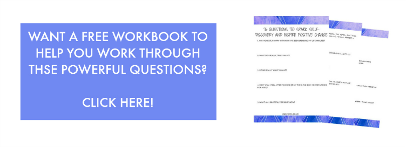 76 questions to spark self-discovery and inspire positive change