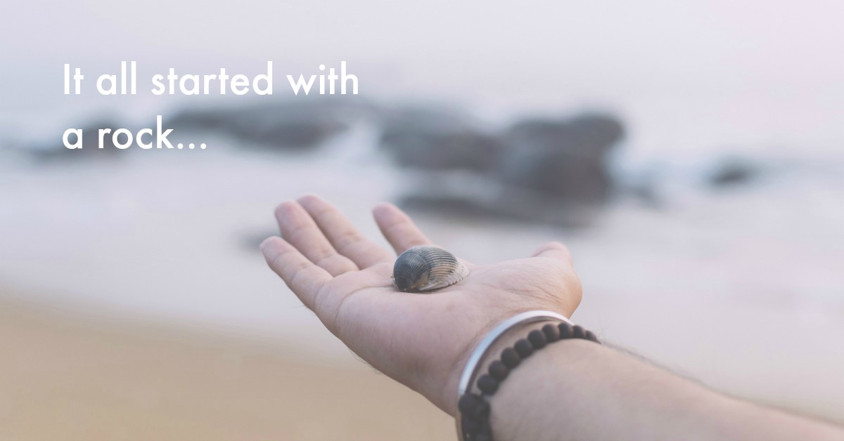 My gratitude practice began with a rock (yep, really!) here's how...